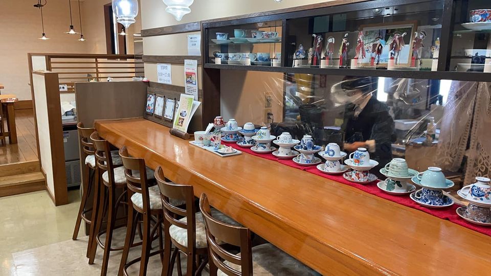 伊万里鍋島焼会館喫茶コーナー時間短縮のお知らせ